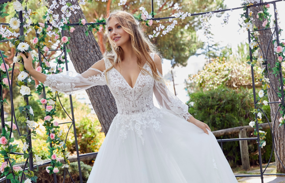 Ronald Joyce wedding dress style 69536